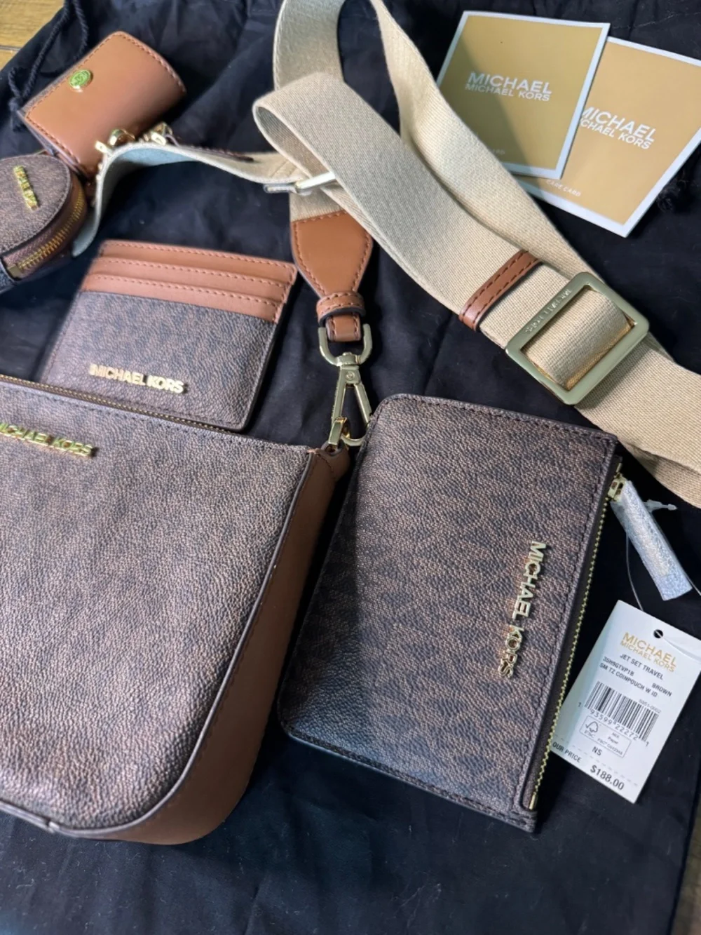 NWT Michael Kors Jet Set